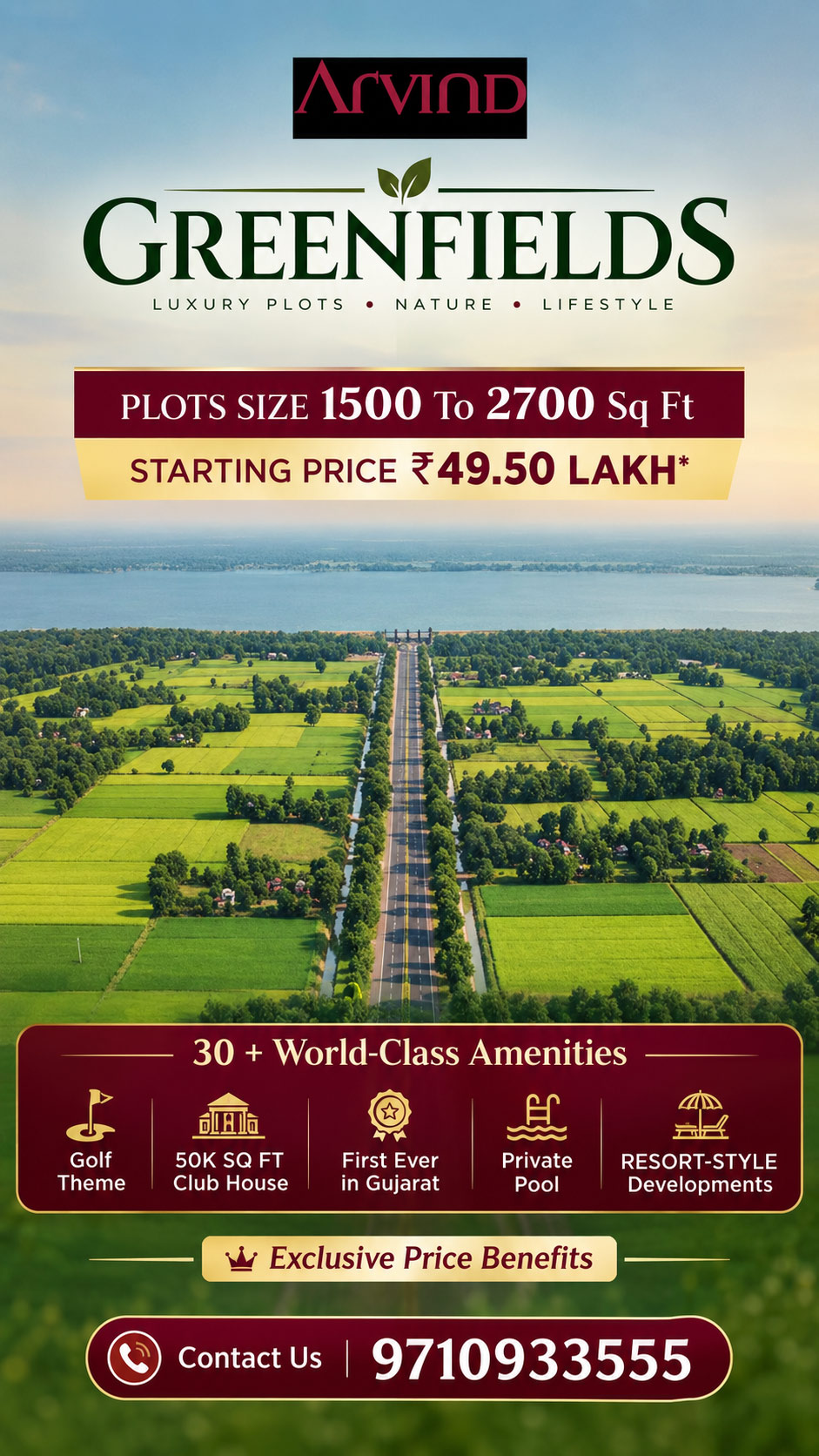 Arvind Greenfields Plots Vadodara