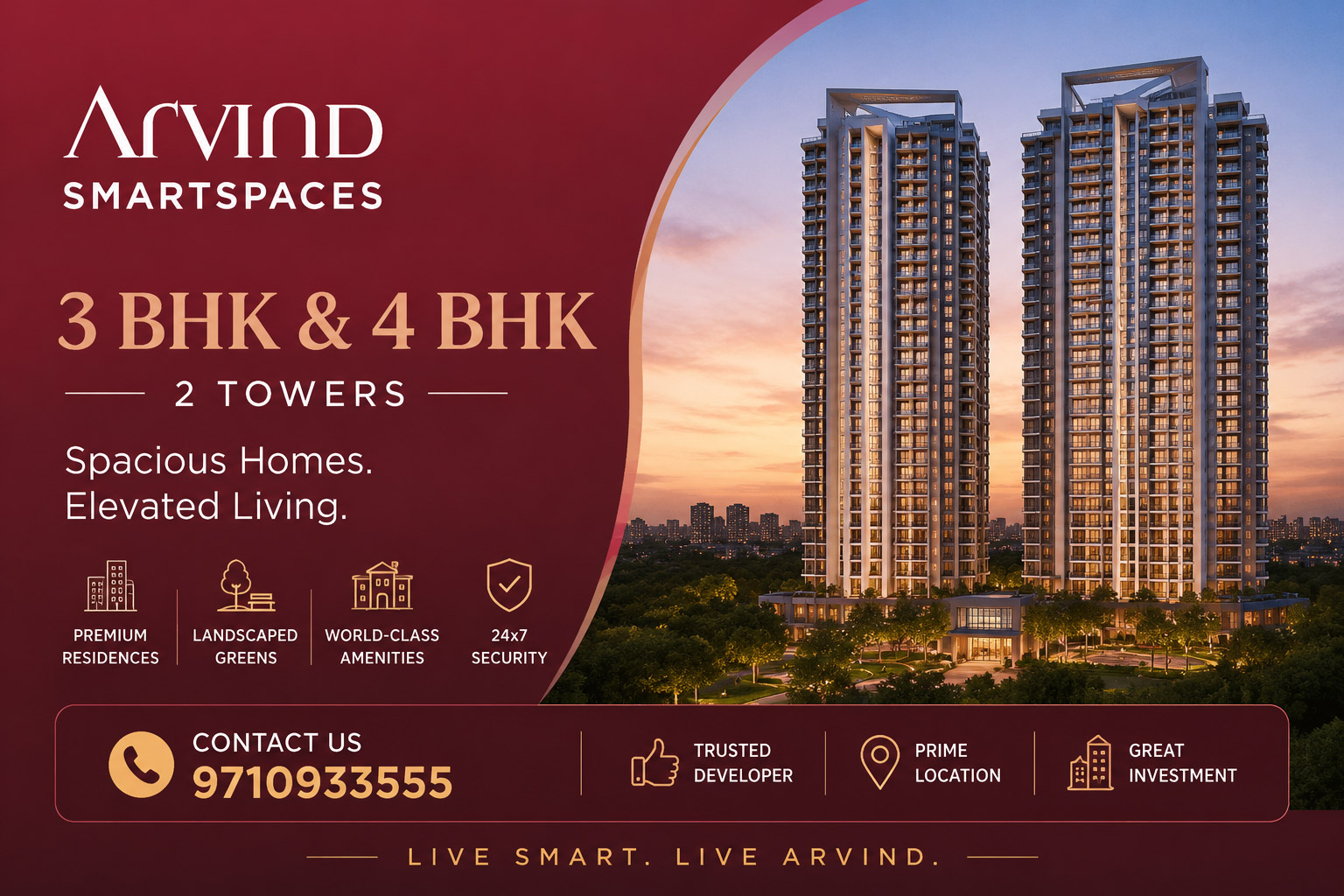 Arvind Smartspaces Vastrapur